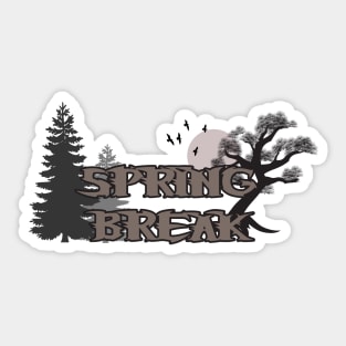 The Adventure - Spring Break Sticker